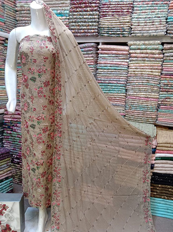 Embroidered Chiffon Collection 2024 (D-21)