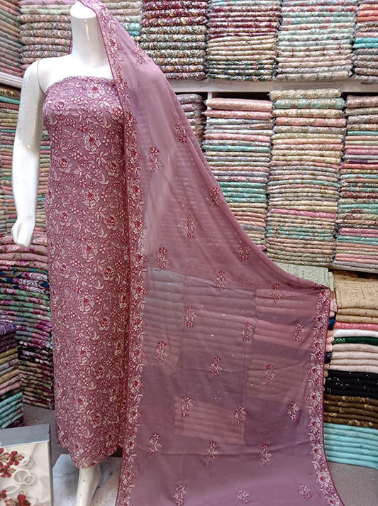 Embroidered Chiffon Collection 2024 (D-22)