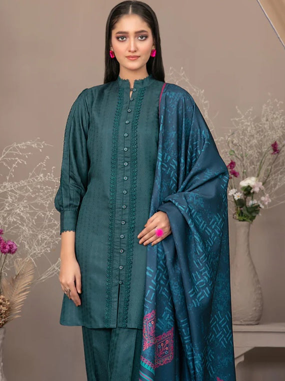 Zeynep By Tawakkal Stitched Jacquard Viscose Collection 2024 (D-5023)