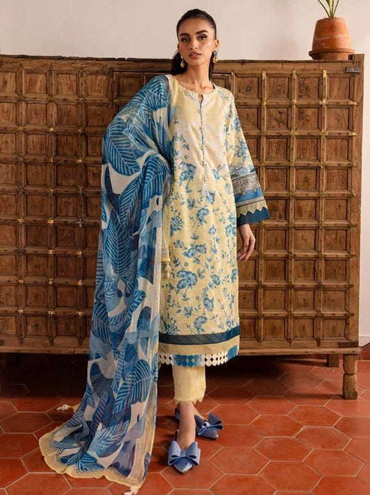 Signature By Nureh Printed Lawn Collection 2025 (SP-136)