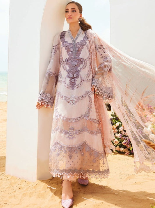 Maria B Luxury Lawn Collection 2025 (D-02)
