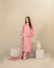SEHEJ by Tawakkal Fabrics – Luxury Cut Dana Embroidered Staple 3 Piece Unstitched Suit