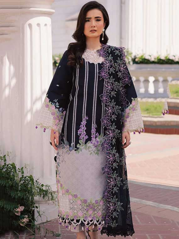 IVY Bloom By Parishay Printkari Lawn Collection 2025 Vol-02 (BLOOM-02)