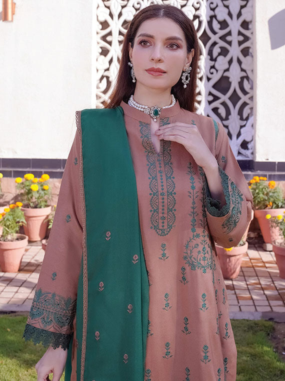 Andleeb By Manizay Dhanak Collection 2024 (Design-02)