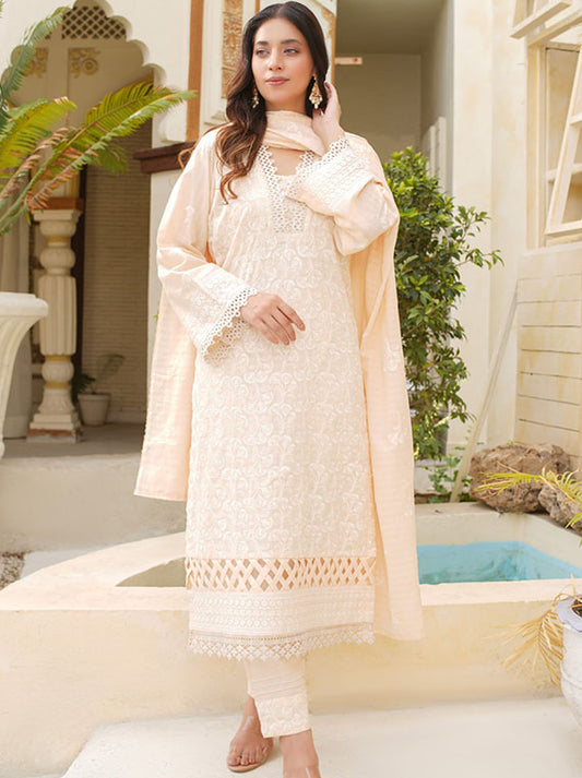 Dilkash Mumtaz By Manizay Lawn Collection 2025 (Deisgn-02)