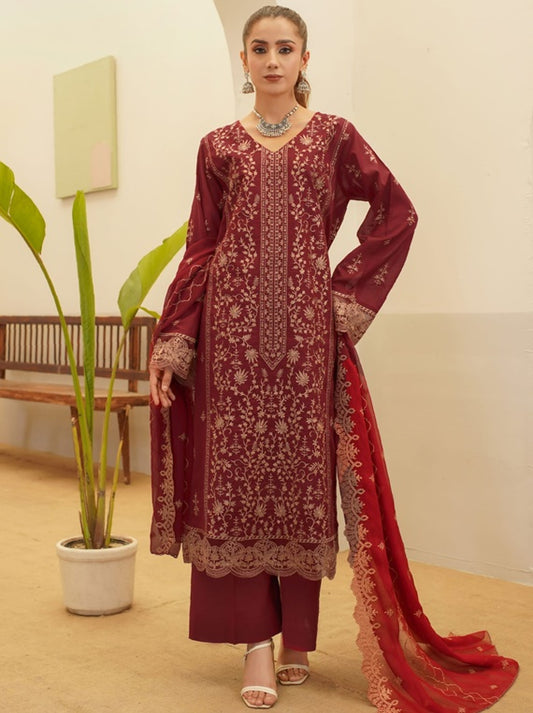 Zargul By Manizay Lawn Collection 2025 (D-02)