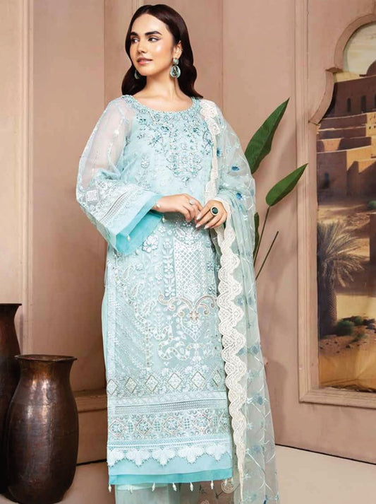 AZU Voguish Slub Khadi Collection By Ahmed Embroideries (D-02)
