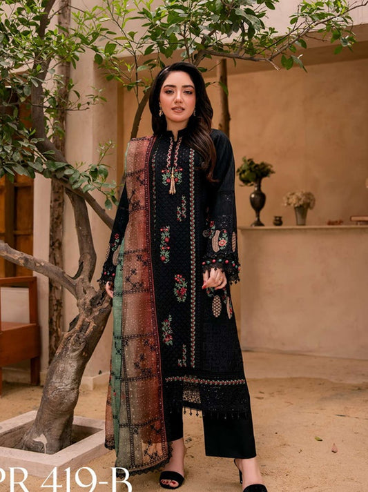 Khass By Peridot Dobby Lawn Collection 2025 (PR-419B)