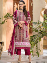 Eshaisha Luxury Lawn Collection 2025 Vol-01 (EA-LL-5532)