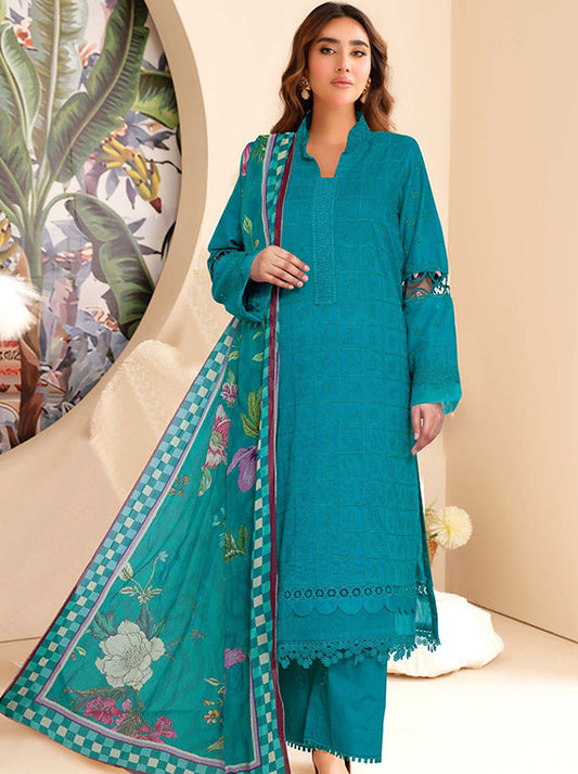 Rabail By Johra Chikankari Lawn Collection 2025 (JH-537)