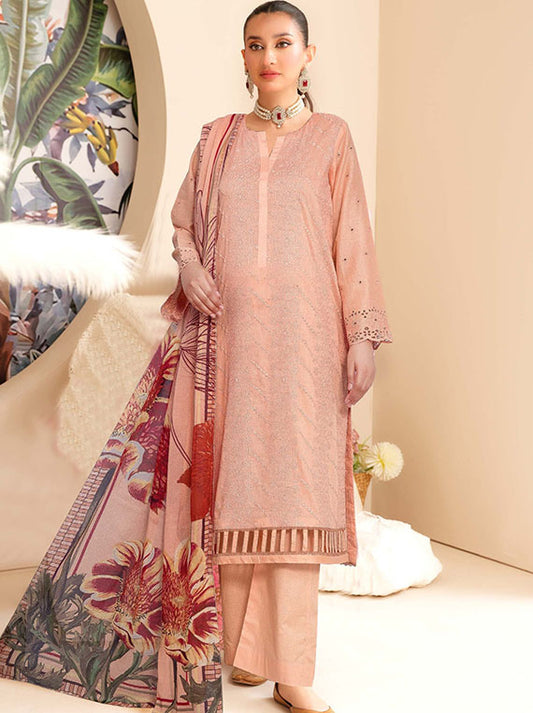 Rabail By Johra Chikankari Lawn Collection 2025 (JH-538)