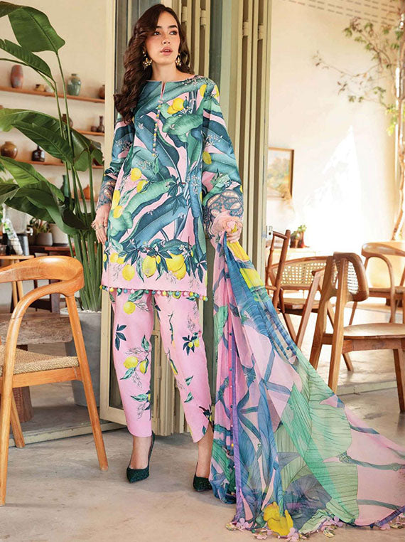 Maria B M Print Summer Collection 2025 (MPT-2503-B)