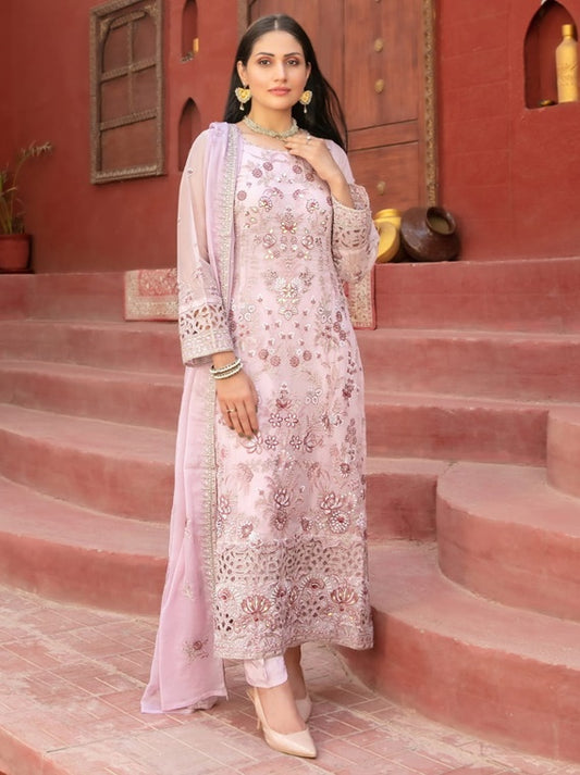 Eunoia By Tawakkal Embroidered Chiffon Collection 2025 (D-1909)