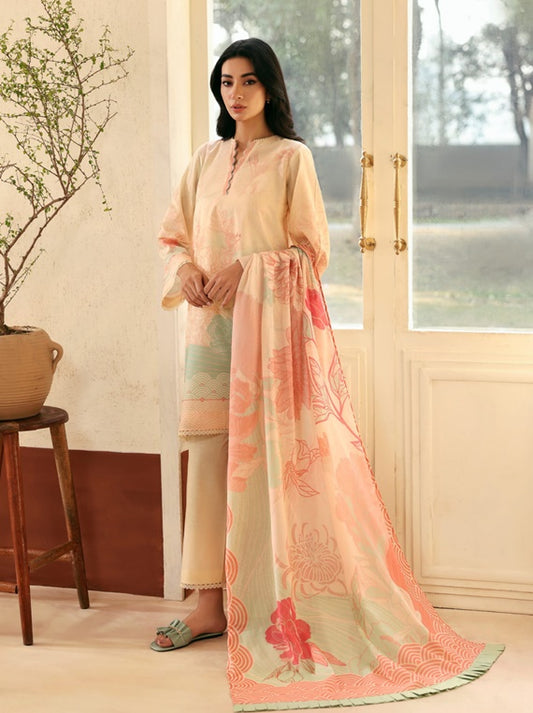 Selene By Sahar Lawn Collection 2025 Vol-01 (CL-VI-S25-09)