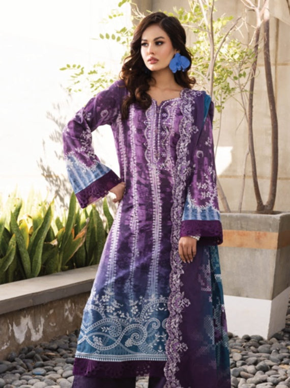 Aafreen Lawn Collection 2025 By Riaz Arts (AF-162)