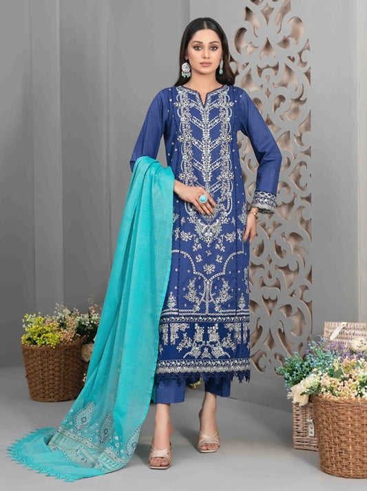 Nurgul By Tawakkal Semi-Stitched Lawn Collection 2025 (D-1123)
