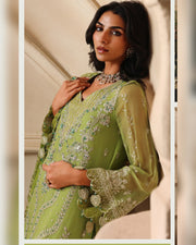 Ilyana by ALTAN – NOORE '26 Pastel Green Luxury Embroidered Formal Suit