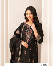 ZILLAH by Tawakkal Fabrics – Luxury Embroidered Viscose Jacquard 3 Piece Unstitched Suit