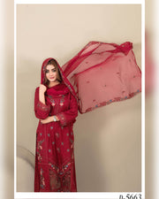SEHEJ by Tawakkal Fabrics – Luxury Cut Dana Embroidered Staple 3 Piece Unstitched Suit