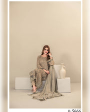 SEHEJ by Tawakkal Fabrics – Luxury Cut Dana Embroidered Staple 3 Piece Unstitched Suit