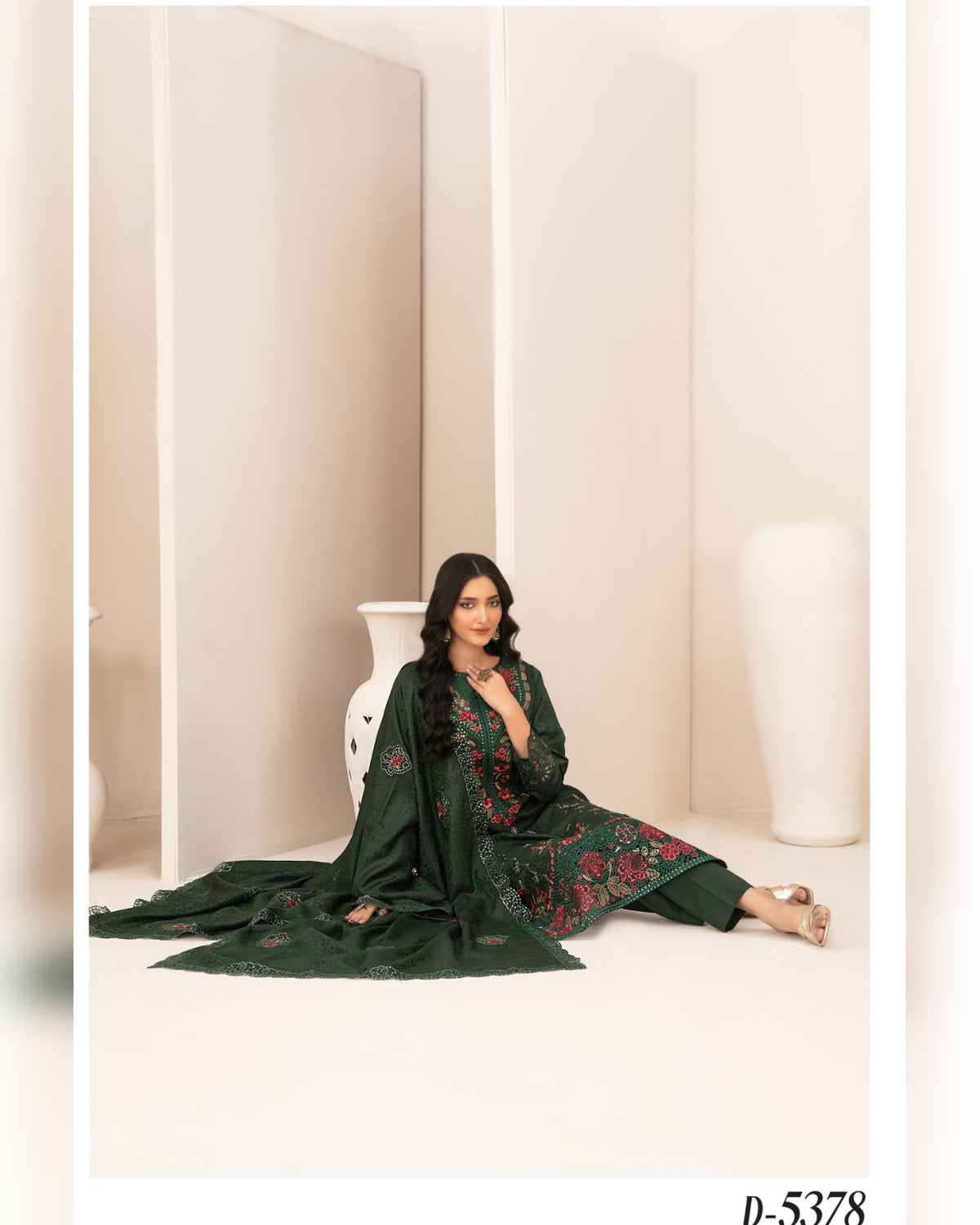 ZILLAH by Tawakkal Fabrics – Luxury Embroidered Viscose Jacquard 3 Piece Unstitched Suit