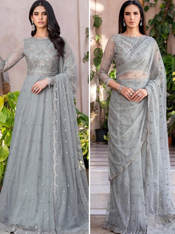 Sahiba By Zarif Net Collection 2025 (UNST-SBA-04 YASMIN)