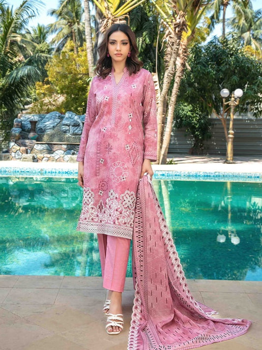 Thamina By Tawakkal Slub Lawn Collection 2025 (D-1195)