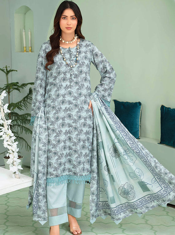 Rang-E-Mehtab Peach Slub Collection 2024 By Aalaya Vol-01 (Design-03)