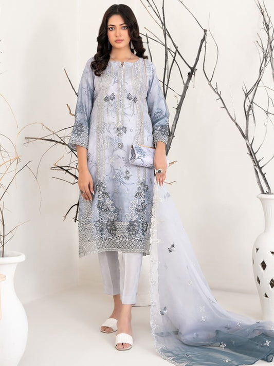 Mulan By Tawakkal Embroidered Organza Collection 2025 (D-2220)
