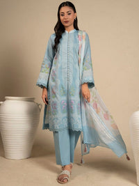 Alkaram Exclusive Designs | Star Fabrics (EC39-26-Skyblue)