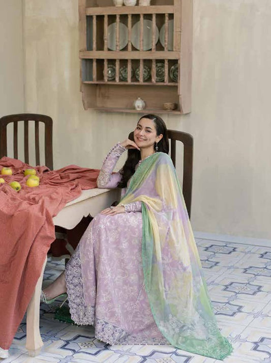 Maryum N Maria Luxury Lawn Collection 2025 (MS-50115)