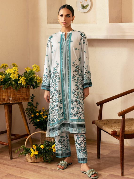 Selene By Sahar 2PC Lawn Collection 2025 Vol-01 (TL-VI-S25-04)