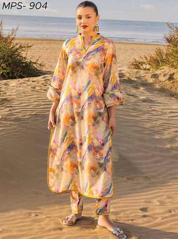 Muscari 2PC Printed Lawn Collection 2025 Vol-02 (MPS-904)