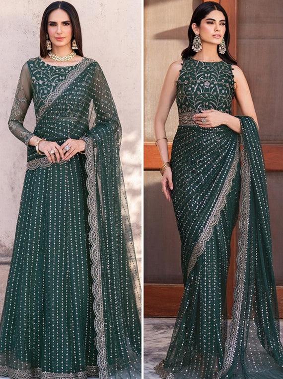 Sahiba By Zarif Net Collection 2025 (UNST-SBA-05 KERAN)