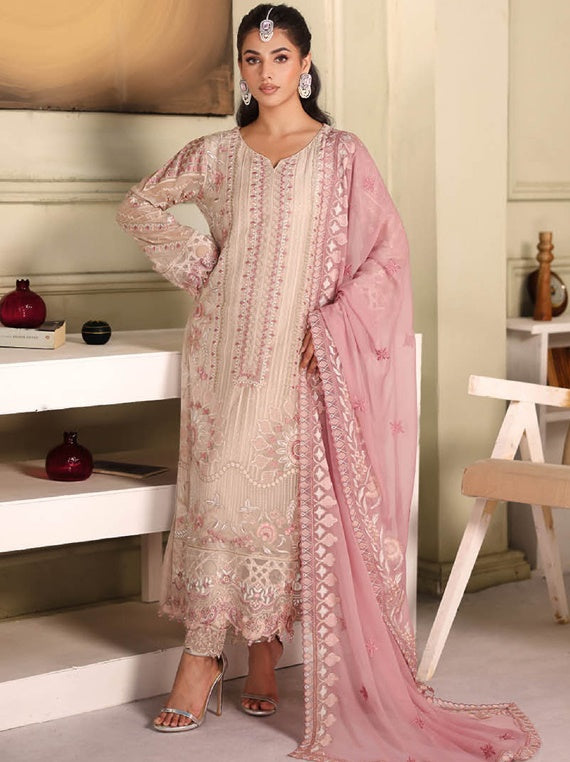 Ramsha Chiffon Collection 2025 Vol-27 (F-2704)