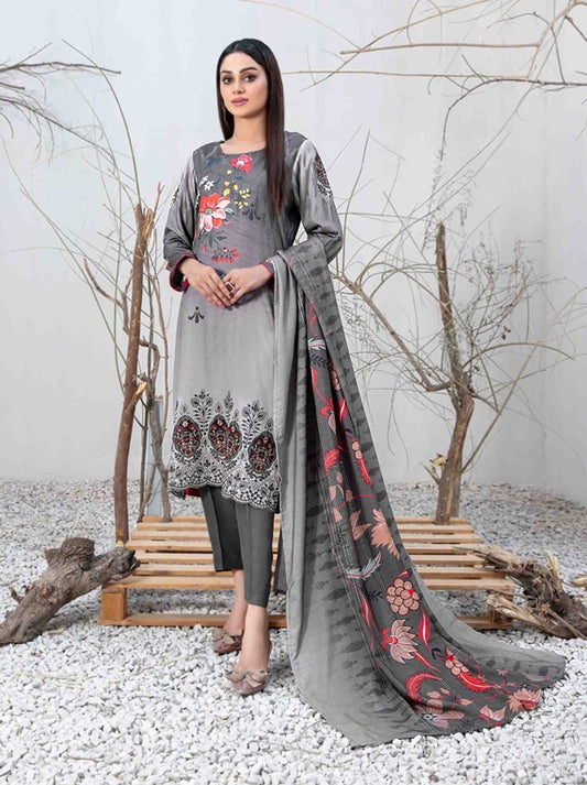 Serwa By Tawakkal Laserkari Linen Collection 2024 (D-1286)