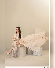 SEHEJ by Tawakkal Fabrics – Luxury Cut Dana Embroidered Staple 3 Piece Unstitched Suit