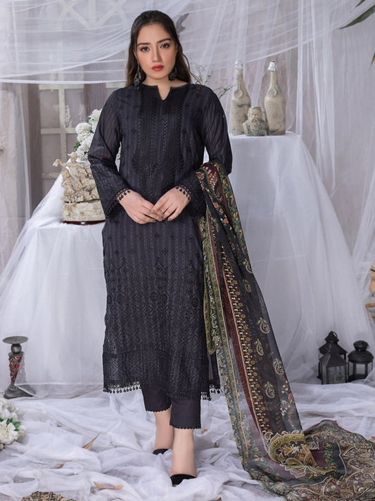 Nikhar By Manizay Lawn Collection 2024 (D-04)