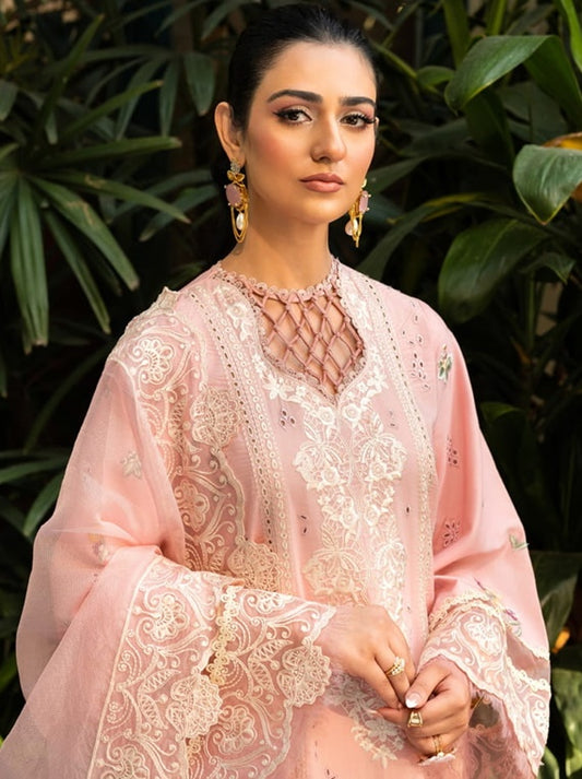 Maryam Hussain Luxury Lawn Collection 2025 Vol-02 (Naina)