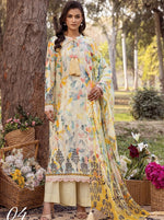 Shaista Chikankari Lawn Collection 2025 (D-04)