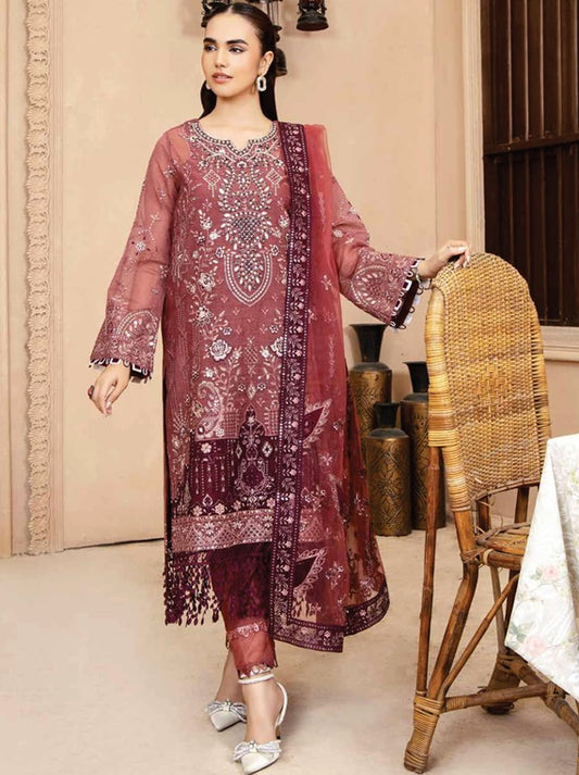 AZU Voguish Slub Khadi Collection By Ahmed Embroideries (D-05)