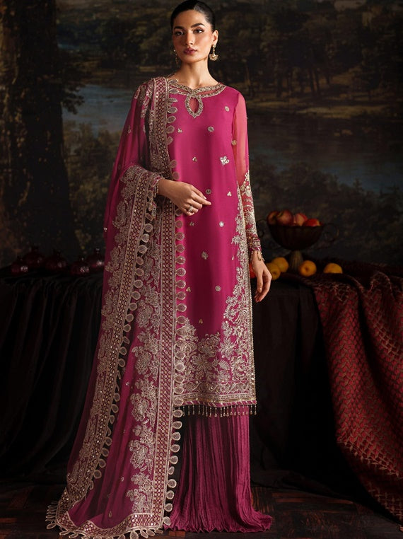 Zarif Premium Chiffon Collection 2025 (ZRF-PRC-05 ADELLE)