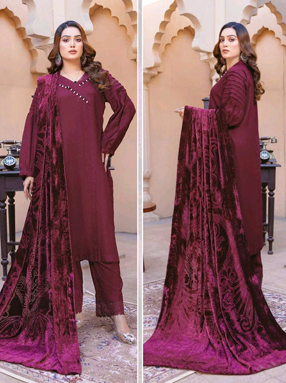 Chanchal By Riaz Arts Luxury Winter Collection 2024 (Design-05)