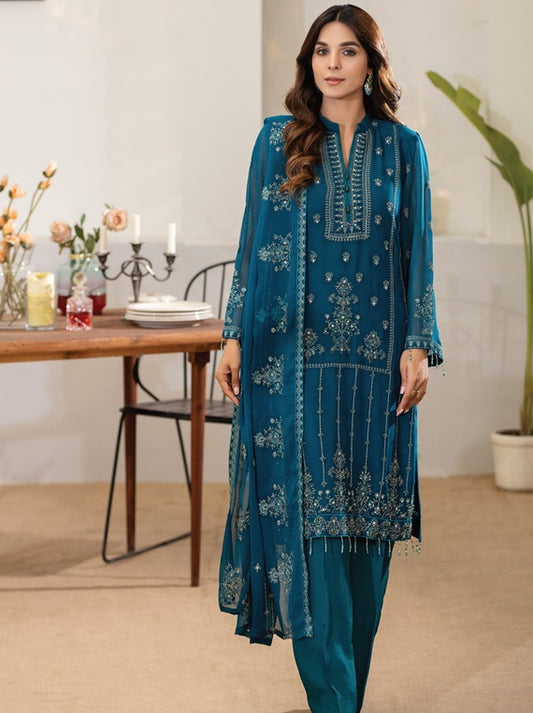 Bakhtawar By Noor-e-Fajar Chiffon Collection 2025 (SN-115)