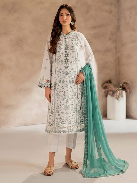 Zarif Lawn Collection 2025 (UNST-LWN-05)
