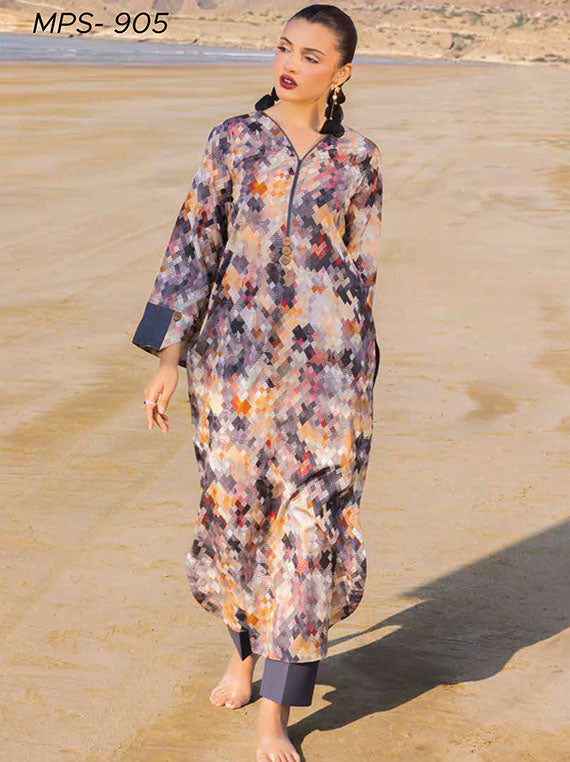 Muscari 2PC Printed Lawn Collection 2025 Vol-02 (MPS-905)