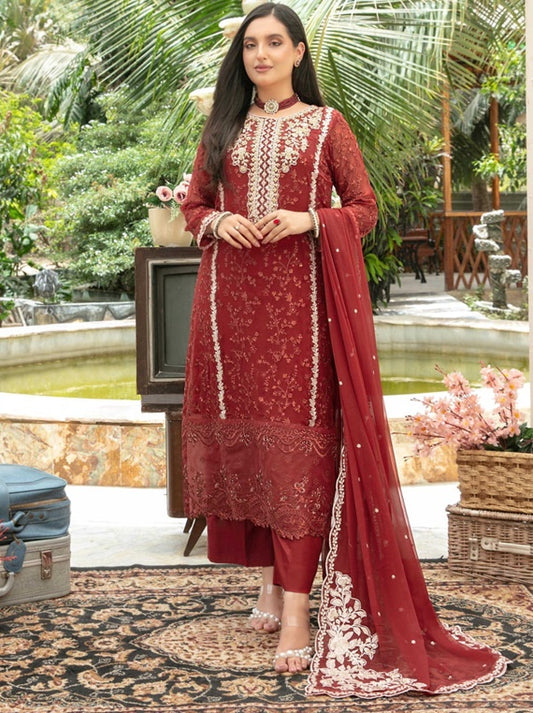 Nuresa By Tawakkal Semi-Stitched Chiffon Collection 2025 (D-5722)