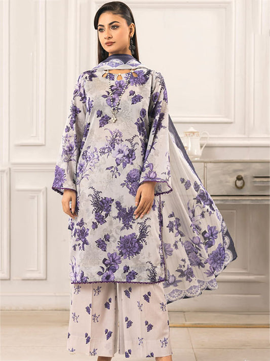 Zohra Classic By Motifz Lawn Collection 2025 (Design-05)