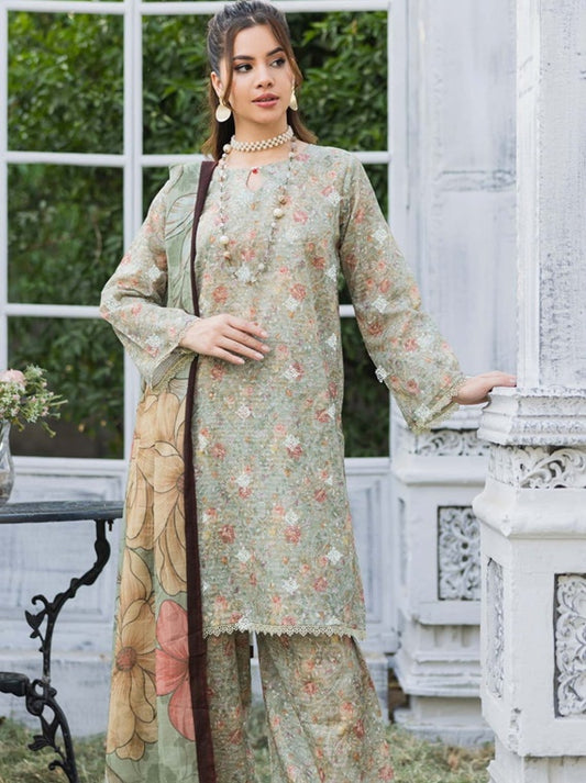Roop By Palwasha All Over Lawn Collection 2025 Vol-07 (Design-06)