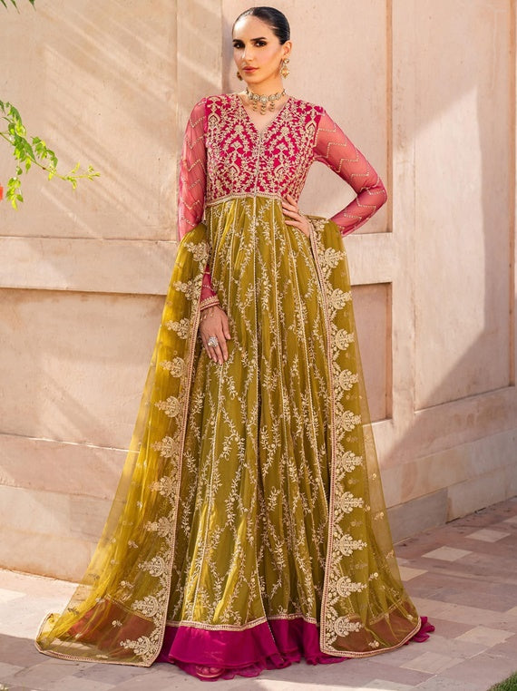 Sahiba By Zarif Net Collection 2025 (UNST-SBA-03 LARA)